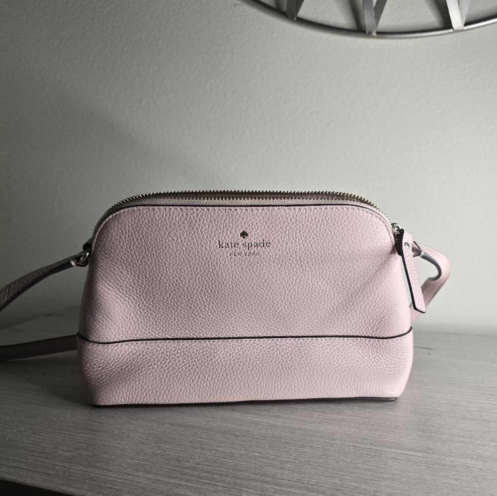 Kate Spade Pink Leather Crossbody Bag